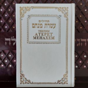 ספר תהילים עברי / רוסי (עטרת מנחם)